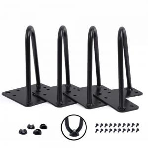 28 Inch Furniture Solid Hairpin Legs Metal