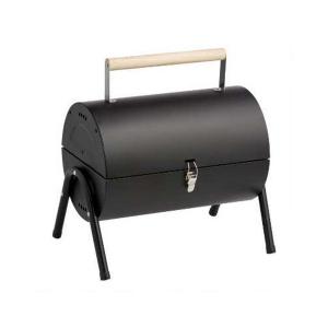 Black Disposable Duel Fuel Black Oven American Charcoal Barrel Shaped Bbq Grill