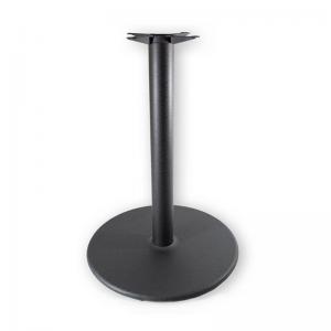 Classic Vintage Outdoor Creative Round Black Heavy Duty Metal Industrial Carbon Steel Cafe Bar Table Base