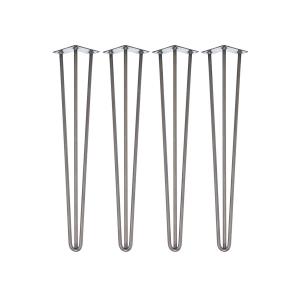 Copper 16 Inch Table Iron Hairpin Legs