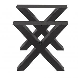 Custom Good Welded Metal Furniture Dining Table Metal Legs