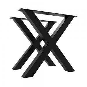 Custom-made  Matt Black Metal Furniture Legs