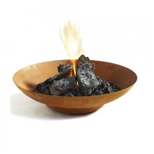 Customized Feuerschale Manufacture Of Strong Corrosion Resistance Round Fire Pie Lava