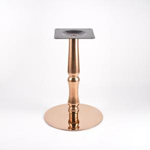 Customized Round Dining Table Gold Legs