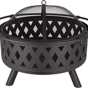 Customized Vuurkorven ISO9001 Certificate Outdoor Natural Rust Metal Pool Waterfall Fire Bowl