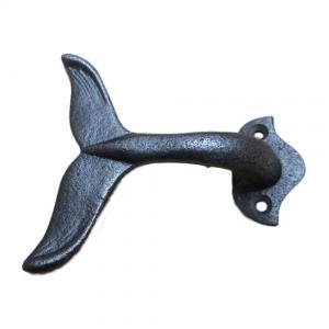 Decoration Single Hanging Cast Iron Heavy Duty Metal Wall Mount Hook