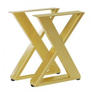 Gold Color Dining Metal Table Legs