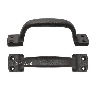 High Quality Black Hand Forged Iron Door Handles