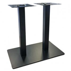 Manufacture Antique Art Decor Black Matte Steel Industrial Carbon Steel Table Base 