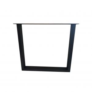 Modern Style Steel Leg Coffee Table White