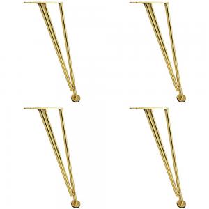 New Design Rose Gold Klippan Tapered Used Mould Sofa Legs