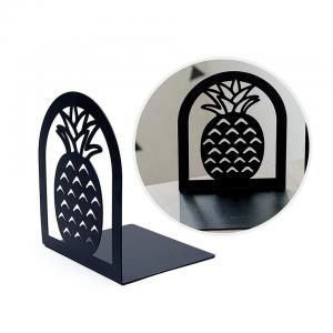 Newest Style Hot Sale Modern Design Factory Heavy Duty High Quality Powder Coated Surface Classic Black Custom Made Bookends