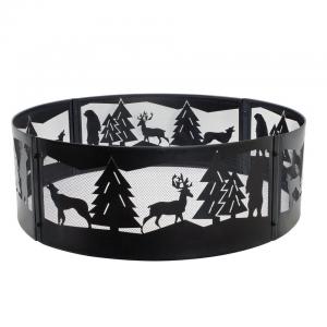 OEM Feuerring ISO9001 Certificate Outdoor Round Fire Pit Metal Ring 900MM