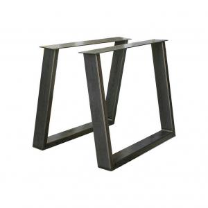OEM Matt Black Industrial Dinner Decorative Table Legs