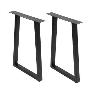 OEM Sturdy  Black Iron Steel Legs Table 