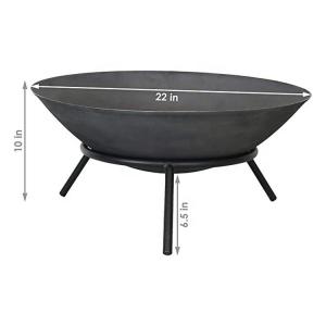 OEM Vuurschaal Leading Technology Manufacture Of Cast Iron Round Fire Pit