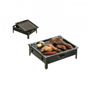 Outdoor Camping Used Modern Easily Assembled Black Adjustable Portable Bbq Barbeque Charcoal Grill