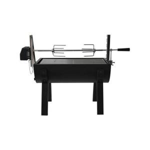 Outdoor Pig Rotisserie Portable Foldable Barbeque Charcoal Black Stainless Bbq Grill