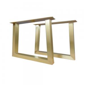 Rose Gold Stainless Steel Decorative Metal Table Legs