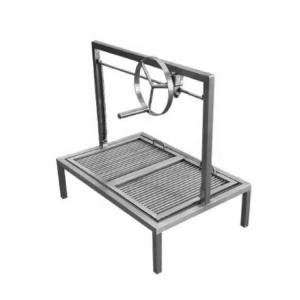 The Grill Grilled Meat On Charcoal Cast Iron Rotisserie Outdoor Skewers Indoor Bbq Barbecue Grill Charcoal