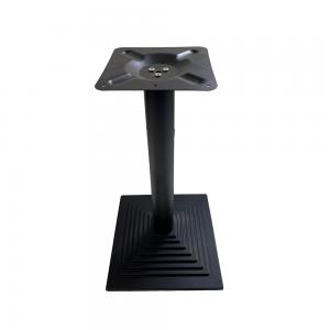 Unique Black Metal Pipe Tripod Loft Trestle Mirrored Table Legs