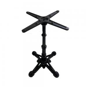 Unique Wrought Trapezium Black Metal Dining Restaurant Table Legs